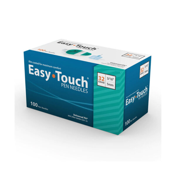 EasyTouch Pen Needles - 32G 5mm 100/bx