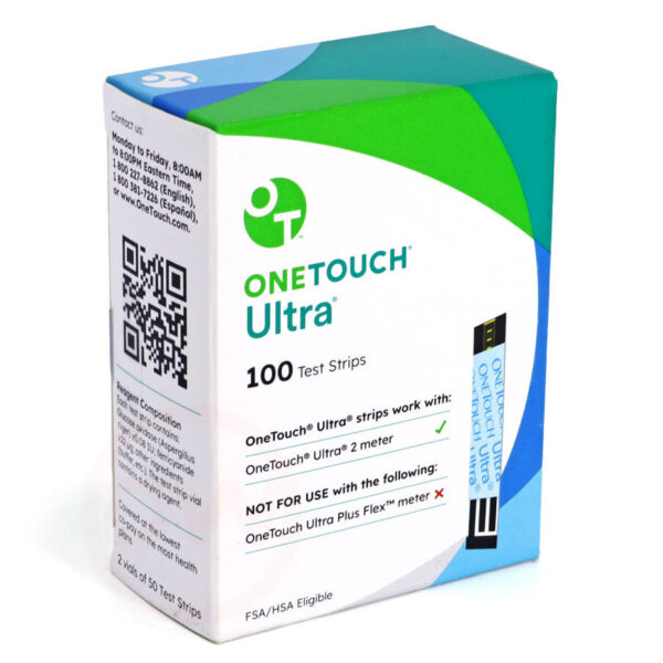 One Touch Ultra Test Strips 100ct