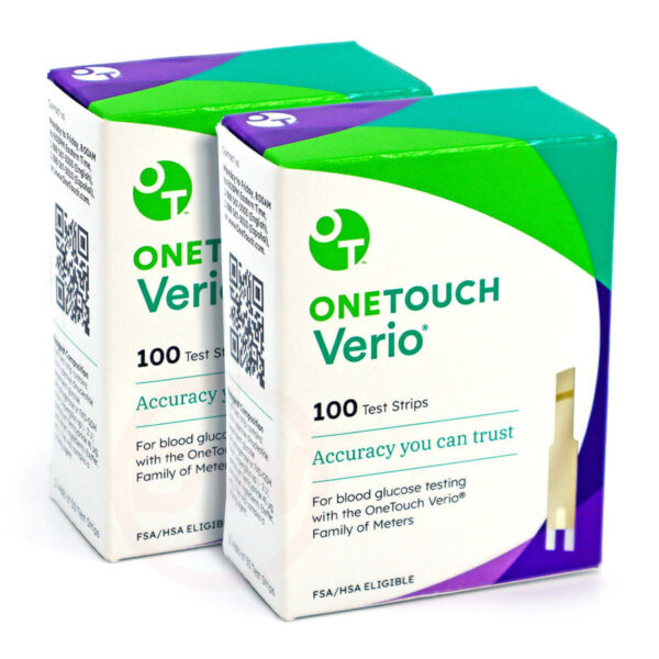 One Touch Verio Test Strips 200ct