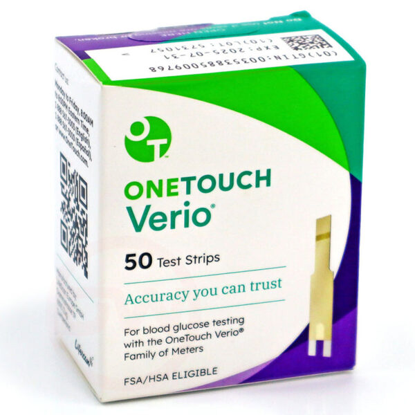 One Touch Verio Test Strips 50ct